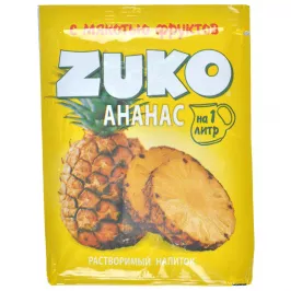 Растворимый напиток Zuko со вкусом ананас картинка 375486 - МосИгра